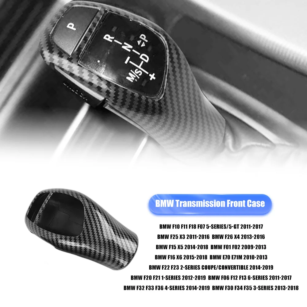 

For BMW F20 F21 F22 F23 F30 F34 F35 F10 F11 F18 F12 F13 X3 X4 X5 X6 ABS Car Console Gear Gear Shift Knob Protection Trim Cover