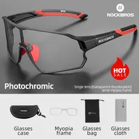 ROCKBROS Photochromic Bike Glasses UV400 Sun Protection Goggles Bicycle Sunglasses Sports Men Women Outdoor Eyewear
