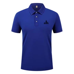 Men's Golf Polo Shirt Casual Polo Shirt Comfortable T-shirt High Quality Top Breathable Short Sleeve Polo Summer New Style