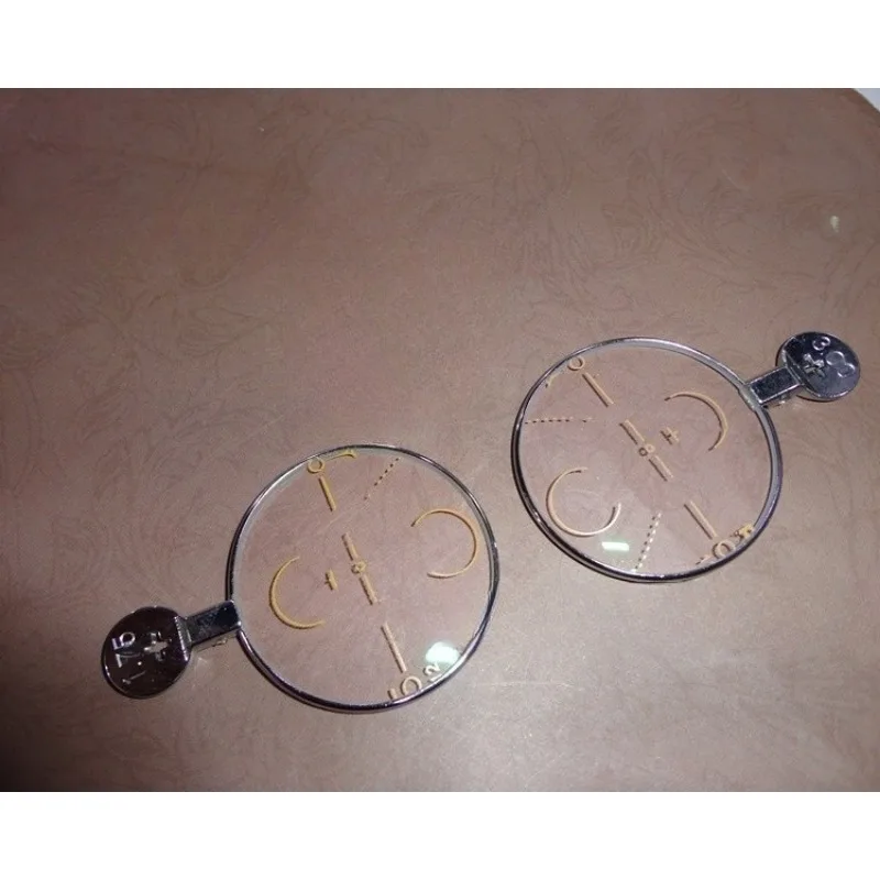 22 fatias de lente multifocal progressiva, montagem profissional de inspeção, caixa de inserção de optometria, ferramentas de placa de optometria de miopia