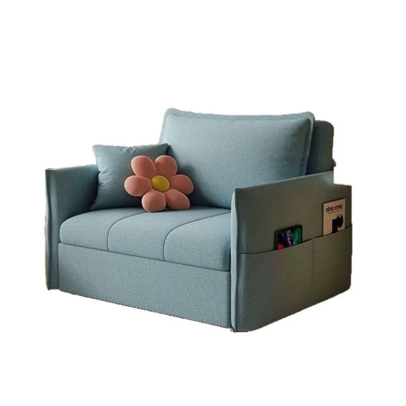 Sofa bed folding dual-purpose single multi-function pull-out living room sofa
