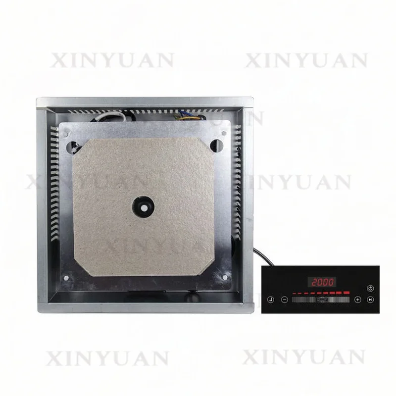 Invisible Induction Cooktop Built-In Countertop Magnetic Stove Granite Quartz Stone Marble Electric Hidden Induction Cooker RUHO