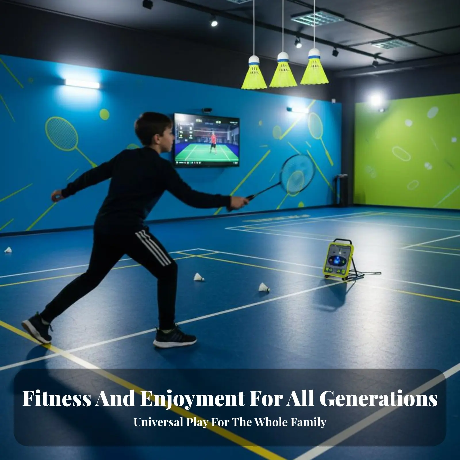 

Return Badminton Practice Tool Play Anywhere Badminton Return Practice Tool Sports Equipment Portable Height Adjustable