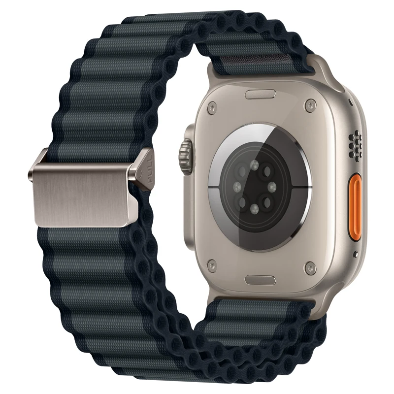 Alpine Loop Armband für Apple Watch Ultra 3 2 Band 49mm 46mm 42mm 45mm 44mm 40mm 41mm Nylon-Armband iWatch Series 11 10 9 8 SE 3