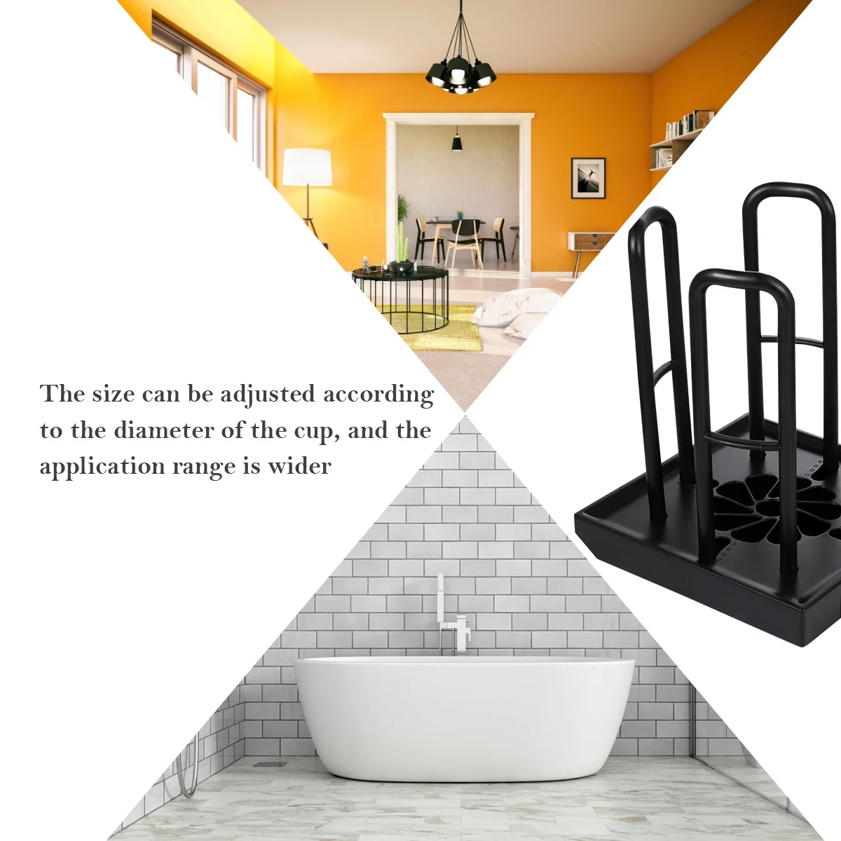 1 セットプラスチック使い捨てカップディスペンサーコンパクト紙カップホルダー壁掛けカウンターオーガナイザーレストランアクセサリー