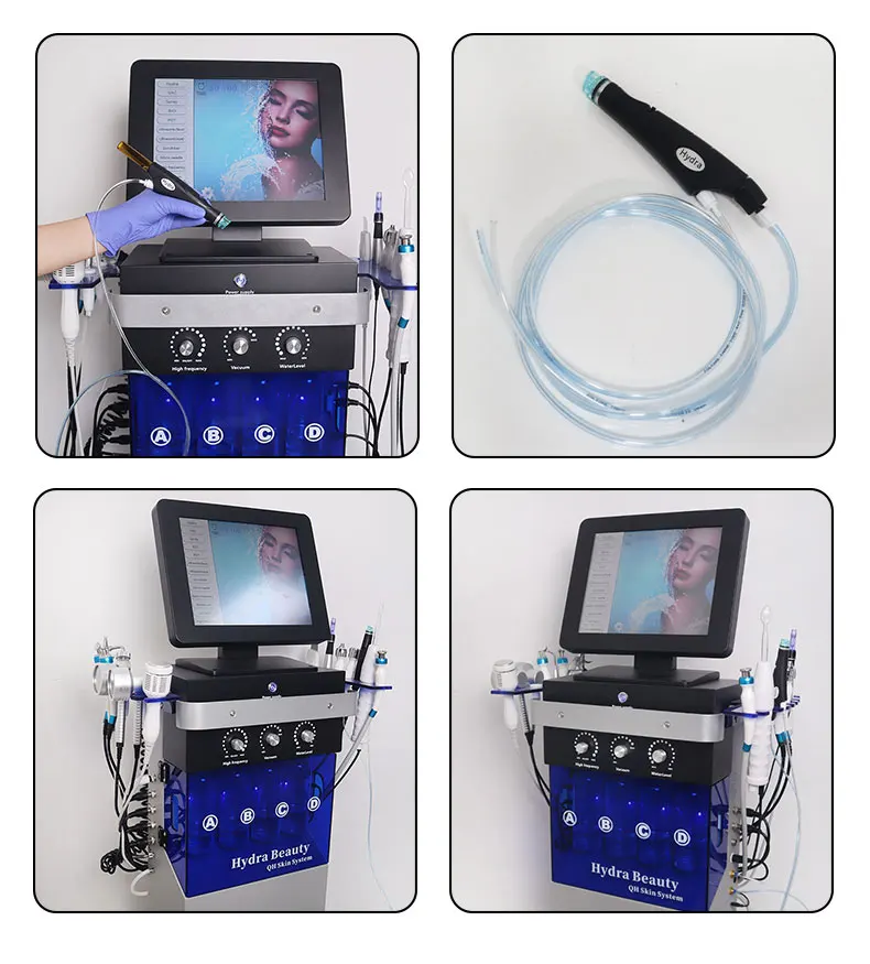 15 in 1 Face Cleaning Aqua Peel Hydro Oxigen Facial Machine Multi-functional  Hydro Facial Machine