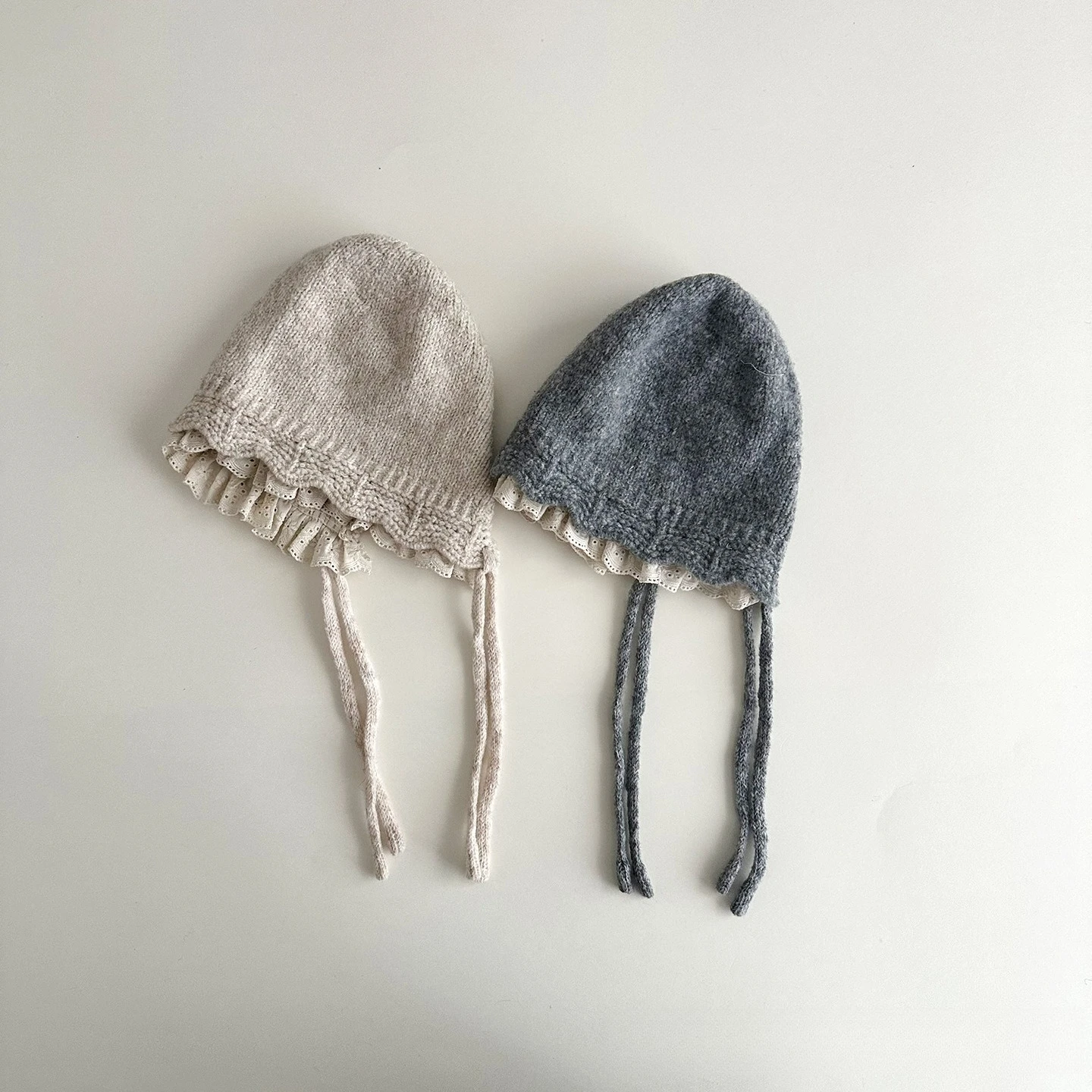 1-4 Y الشتاء محبوك إيرفلاب قبعة للطفل لطيف Pompom طفل غطاء حماية الأذن الكورية بلون الاطفال صبي فتاة قبعة بونيه #4