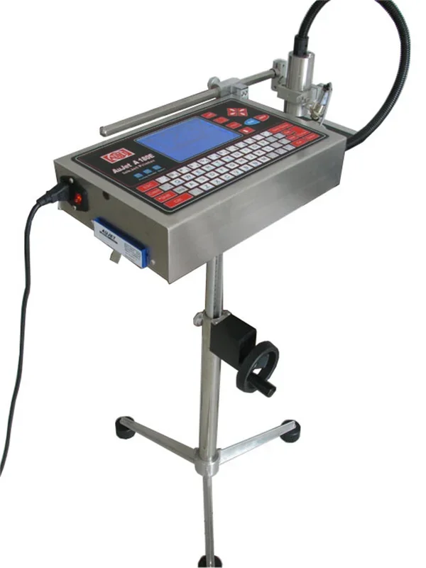 Industrial Inkjet Printer for Bottle, Wire Cable Marker, Egg Date Coding, Logo Printing Machine