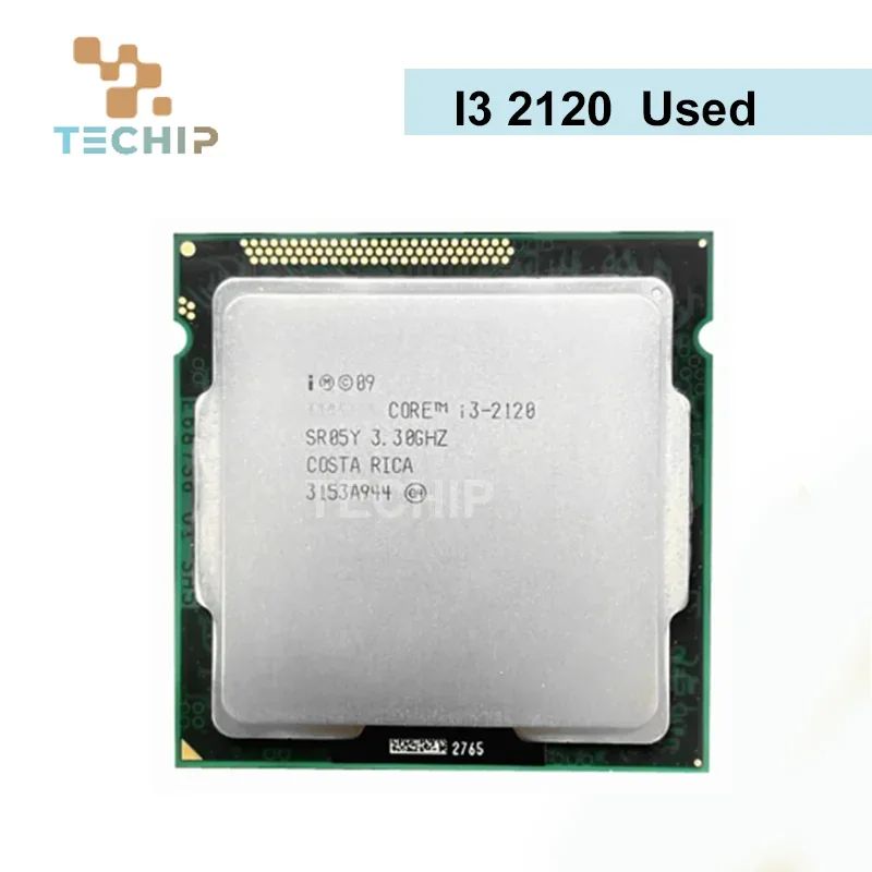 100% Original  Core I3 2120 3M Cache 3.3 GHz LGA 1155 TDP 65W desktop CPU scattered piece processor I3-2120