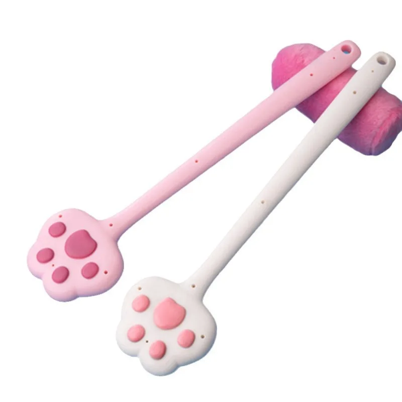 

Massage Hammer Cat Paw Shape Silicone Manual Multi Directional Unblock Meridians Tap Neck Shoulders Leg Back Beater Cute Cartoon