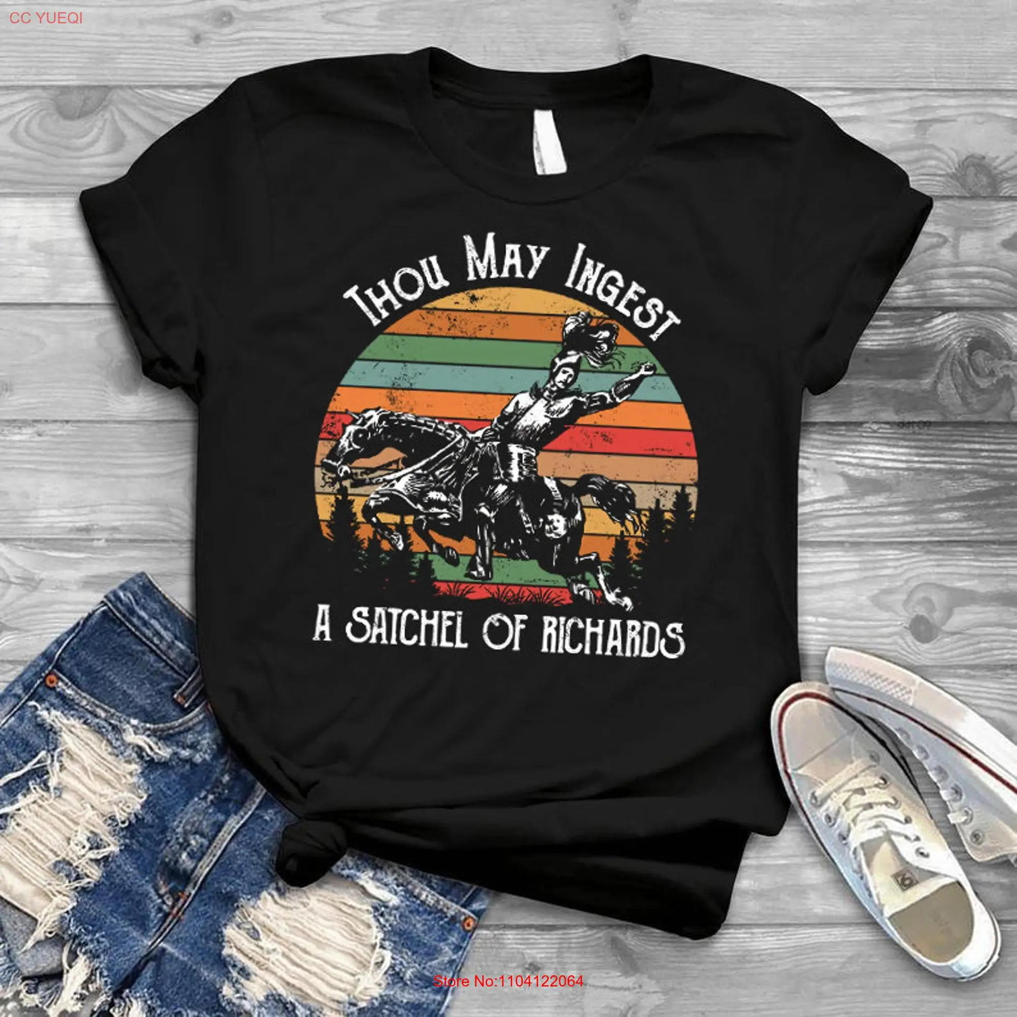 Thou May Ingest A Satchel Of Richards T shirt Funny Cotton long or short sleeves