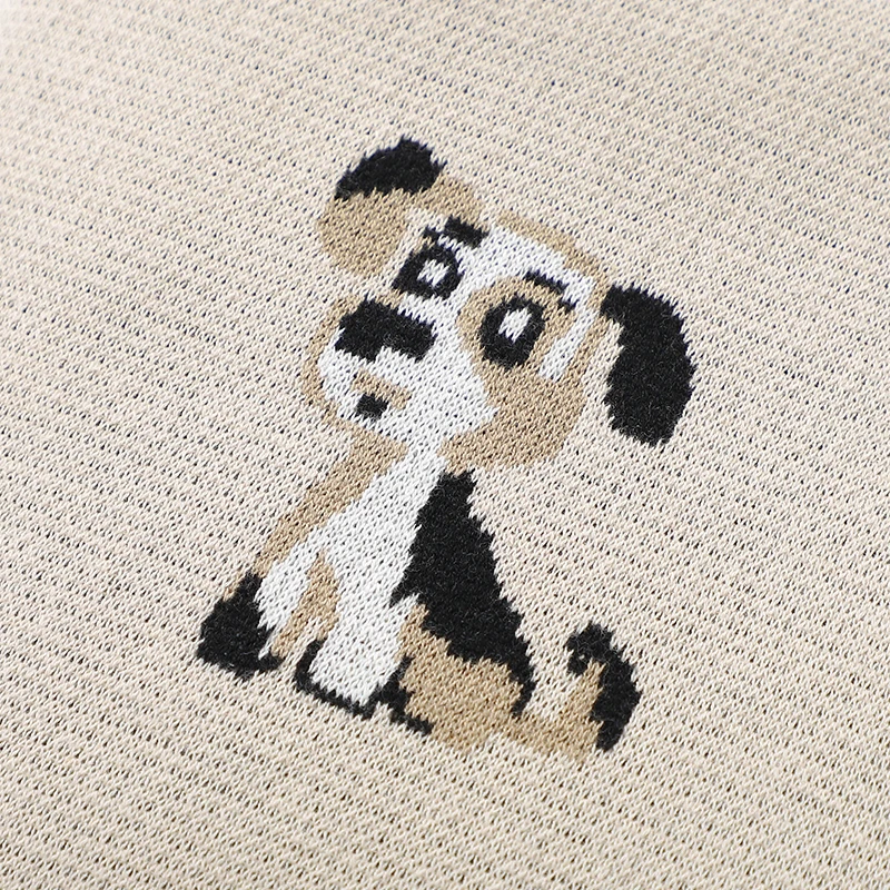 Selimut Bayi Rajutan Katun 90*70CM Bungkus Lampin Kereta Dorong Bayi Baru Lahir Kotak-kotak Super Lembut Selimut Tempat Tidur Anak Perempuan Laki-laki Kartun Lucu Anjing