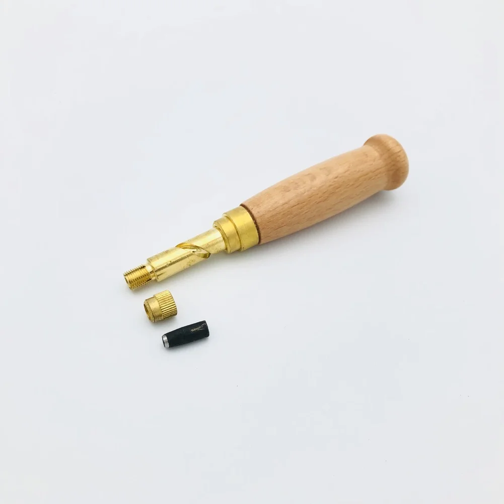 1set Leather Punch Tool Automatic Rotary Hole Puncher DIY Manual Craft Tool For Belt Leather Fabric Hole Punching