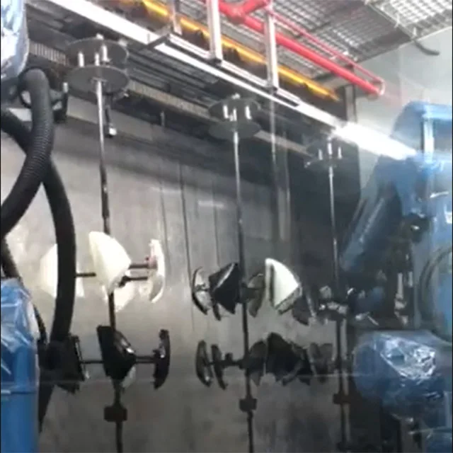 Línea de producción mecánica Equipo de recubrimiento de superficie de espejo retrovisor de automóvil Línea de producción automatizada personalizable