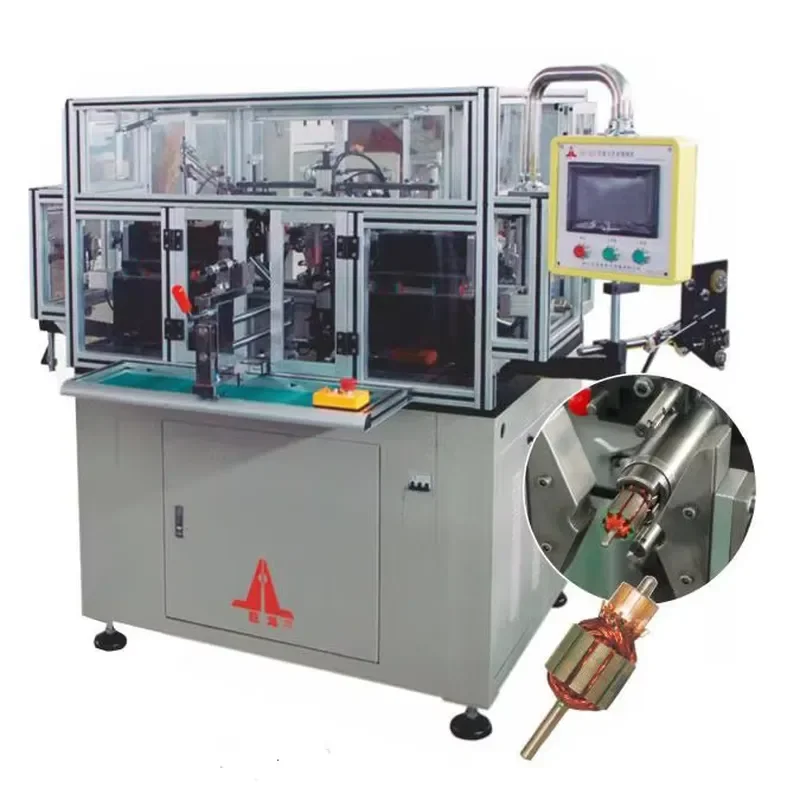Motor Rotor and Stator Production Line Rotor Winding Machine