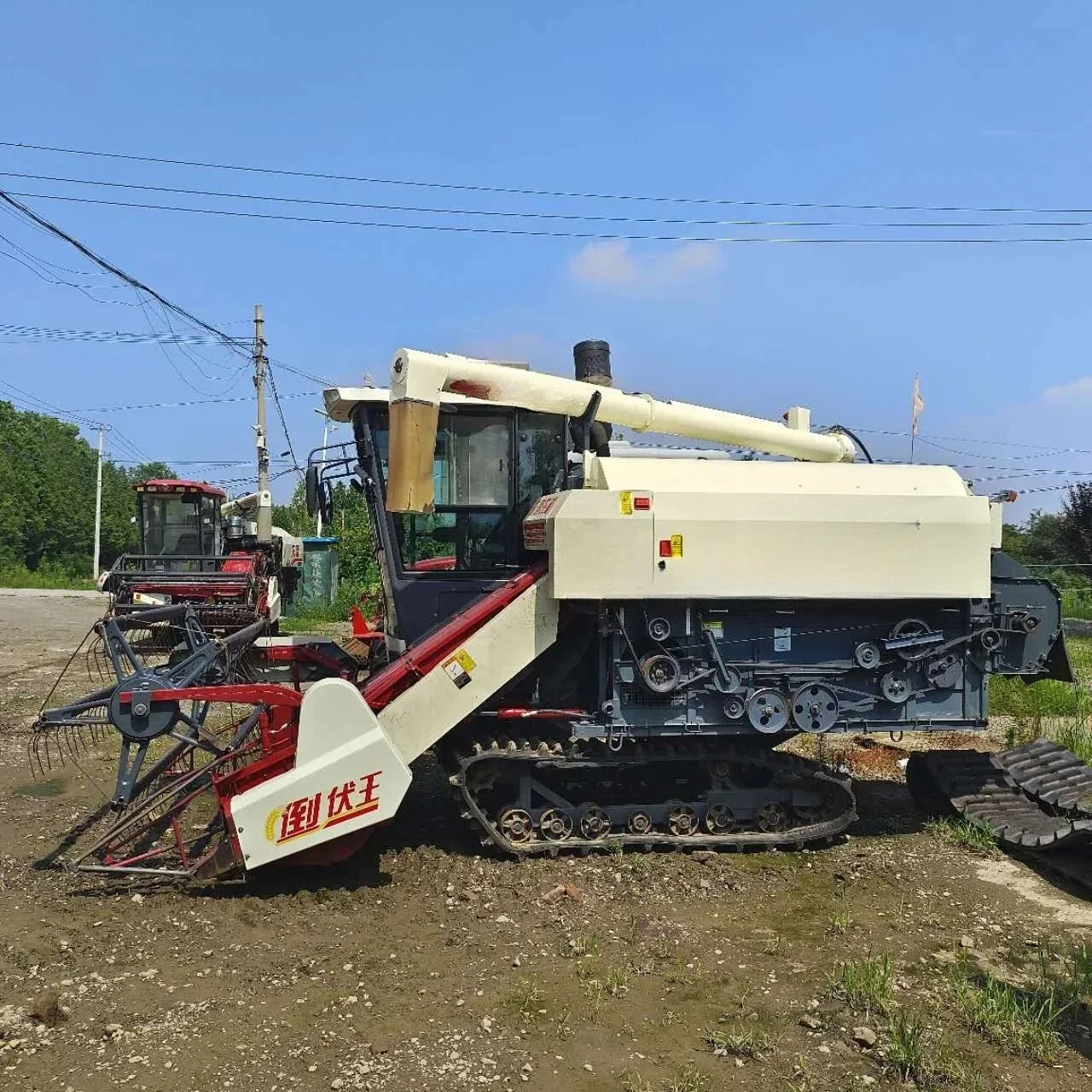 4lz-6.0p 102hp World Combine Harvester