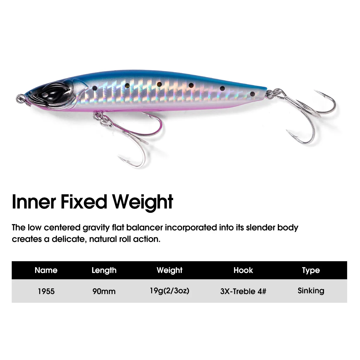 NOEBY Needle Stickbait 9cm 18g Sinking Pencil Fishing Lure Wobblers Shore Long Casting Saltwater Fishing Lures