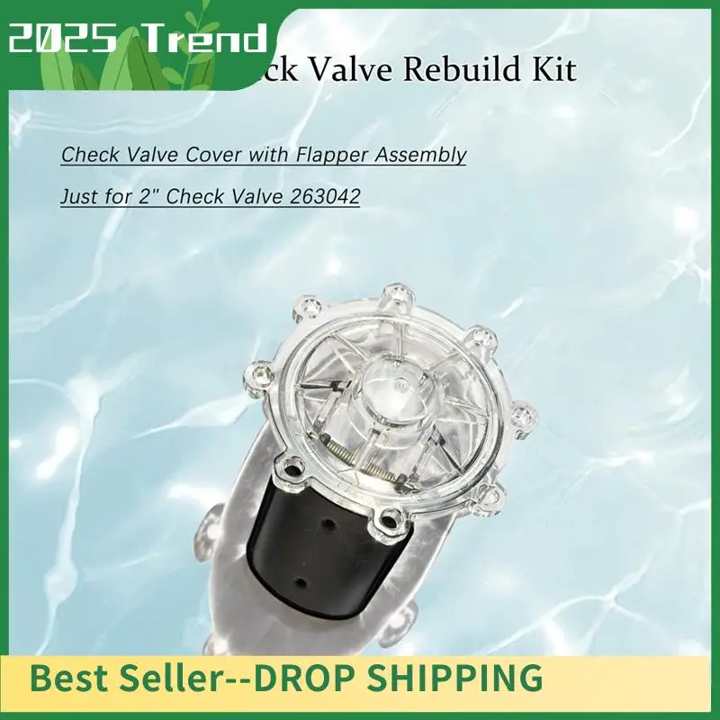 AD33 HOT 263042Z Pool Check Valve Rebuild Kit For 2In CPVC Check Valve 263042 Only,Durable Spring Design,Prevents Water Backflow