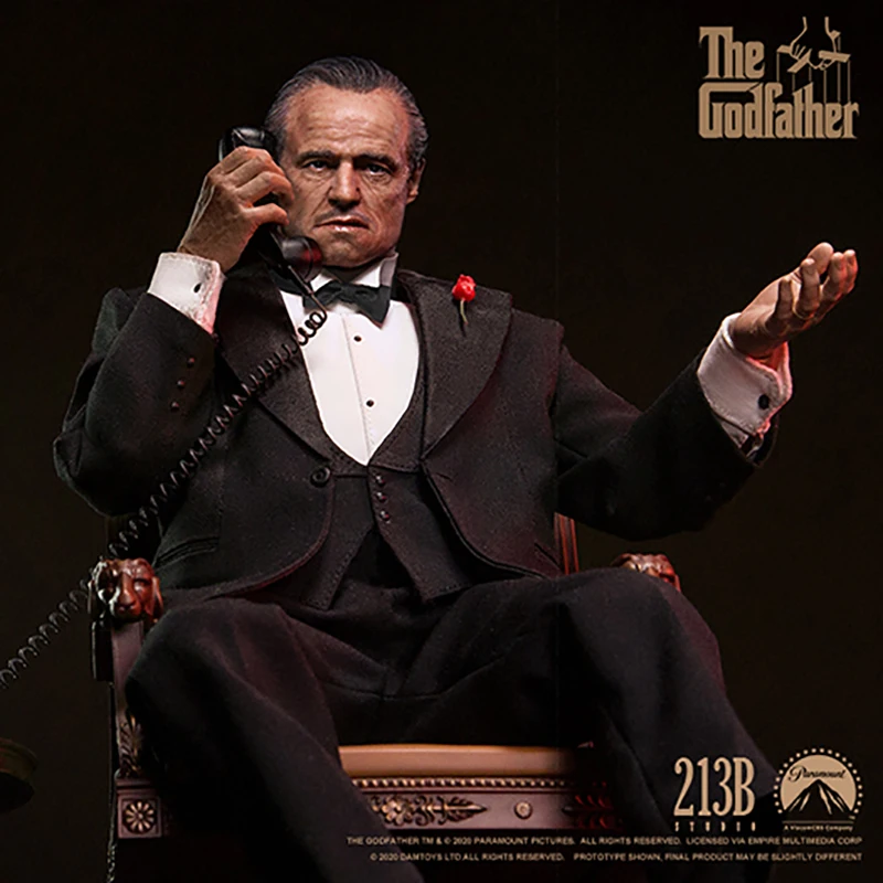 

DAMTOYS DMS033 DMS032 1/6 Scale Godfather Vito Corleone Figure Model Whole Set 12'' Male Soldiers