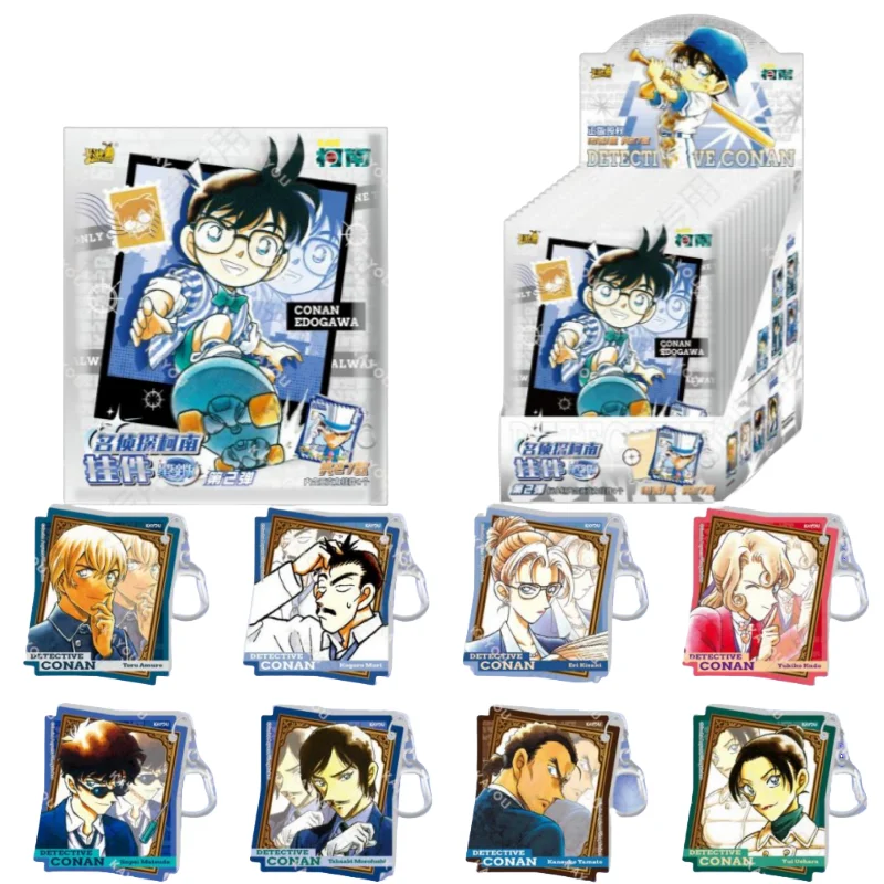 

2025 KAYOU New Official Genuine Anime Name Detective Conan Pendant - Star Flaw Edition - Second Bullet Collection Card Series