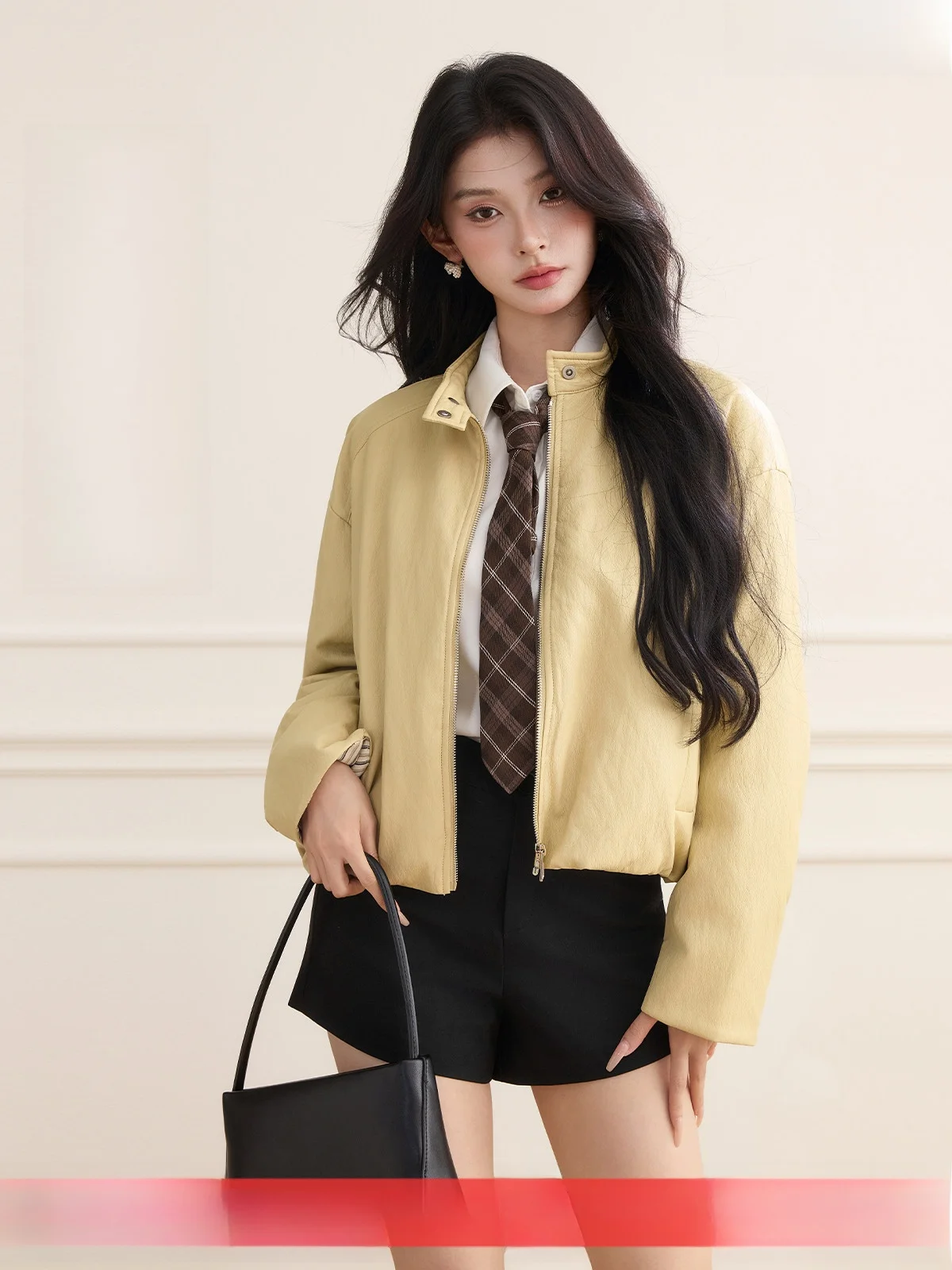 

Модная короткая стеганая куртка-косуха для женщин, теплая стеганая куртка с наполнителем, белое пуховое пальто в винтажном стиле, свободный крой, осень-зима