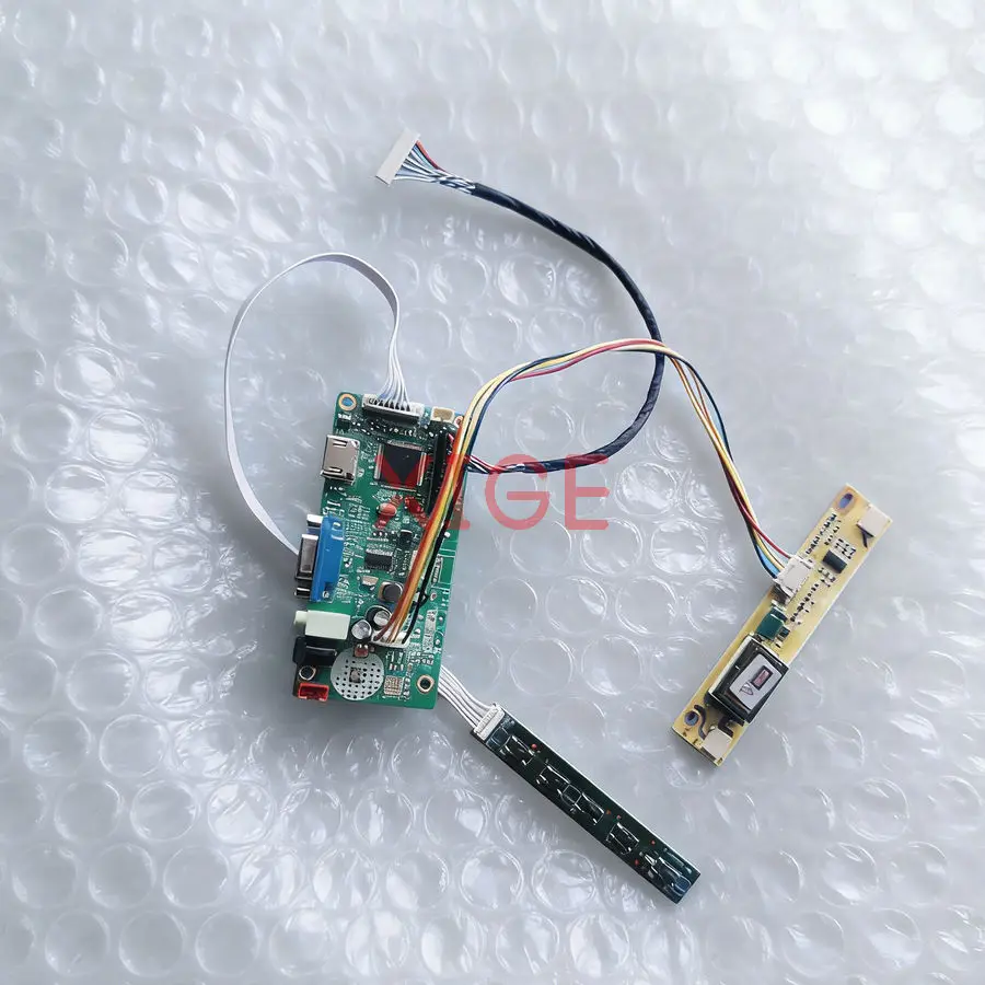 LCD Screen Drive Controller Board Fit LM150X08 LC150X08 LM150X07 LM150X06 20 Pins LVDS 1024*768 VGA+HDMI 2-CCFL 1024x768 DIY Kit