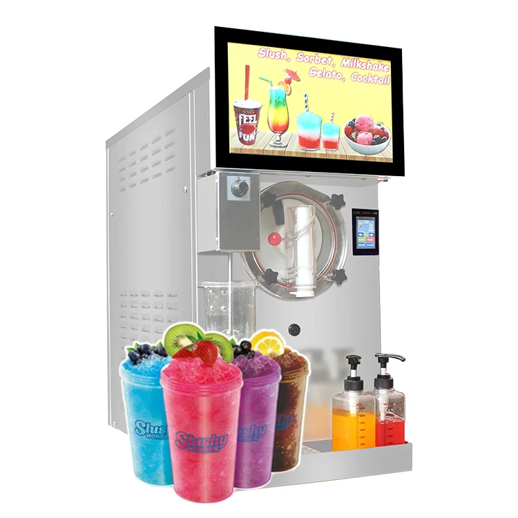 

Ice Slush Machine 15l Granita Sorbet Ice Cream Gelato Milkshake Cocktail Slushy Juice Smoothie Margarita Machine Frozen Drink