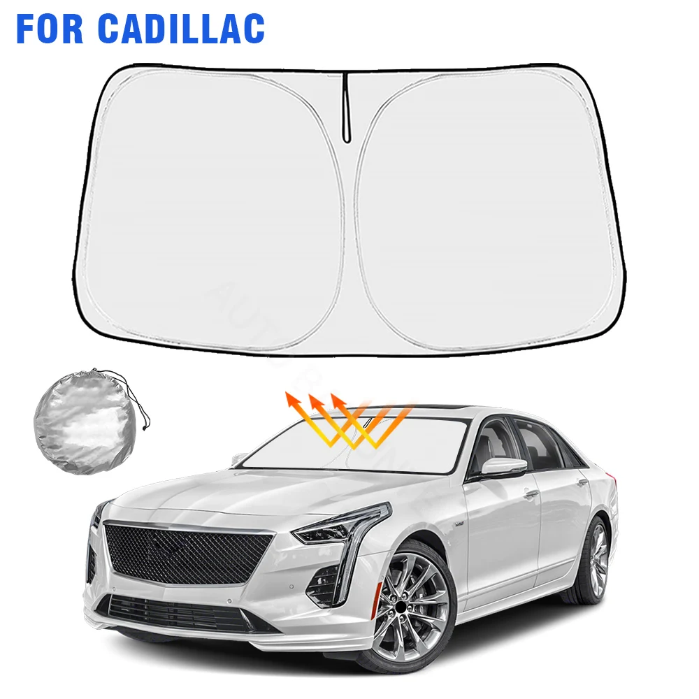 Козырек от солнца на лобовое стекло для Cadillac CT6 2016-2020 2021 2022 2023 2024