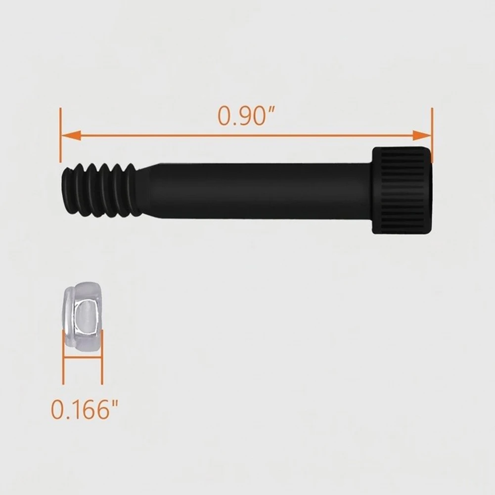 Grill Replacement Hardware Pellet Grill Replacement Parts 3-Piece Auger Motor Shaft Nut Bolt Set for Traeger Tec