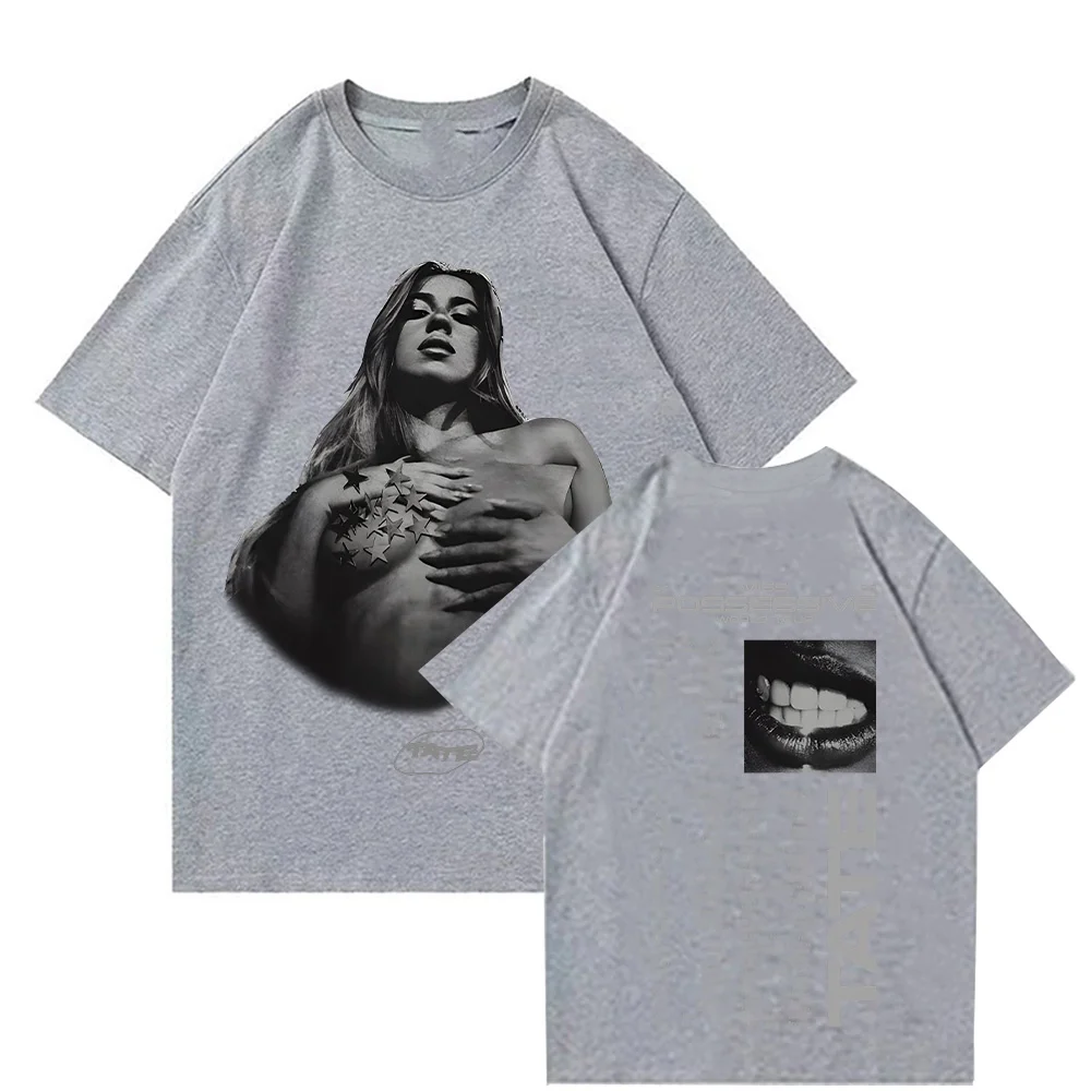 تيت ماكراي الاحتياجات جولة تي شيرت ريترو نمط تي شيرت "Miss Possession 2025" ألبوم الصيف الرجال المرأة القطن تي شيرت
