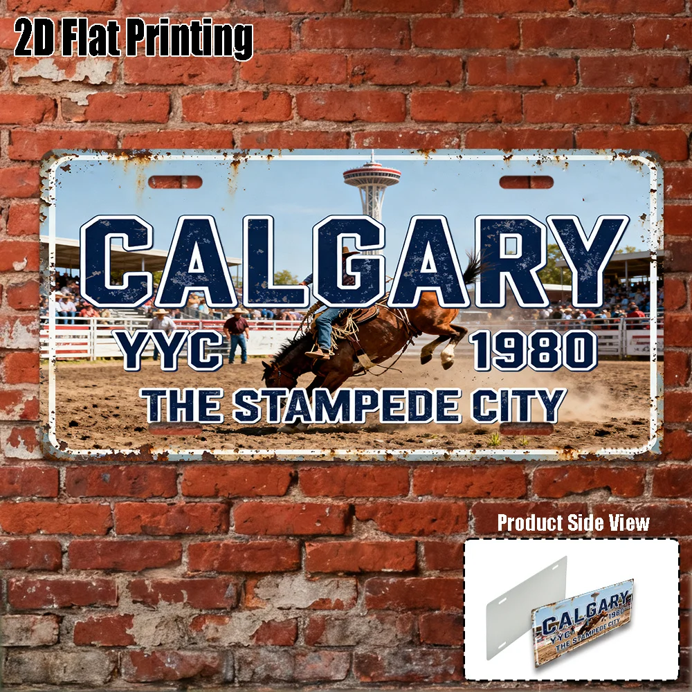 2D Flat, 2D Flat Design, [2D Flat] 2D Flat Printing, 1pc, Vintage Metal Sign, for Decorative Use Only, Yard Sign and Wall Art 11