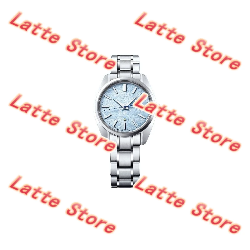 SBGP017 Cloud Sea Through Bottom Splint Version High-end Polished Sapphire Mirror Original Steel Belt Quartz Diameter 40