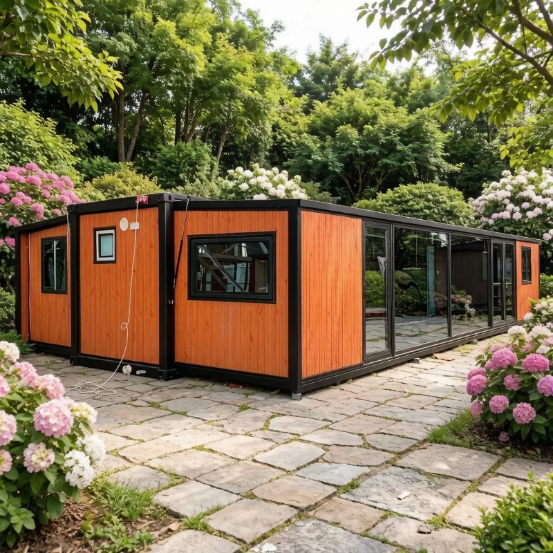 20ft 40ft Expandable Container House Mobile Tiny House Warehouse Barn Folding Room Garden Rooms Vacation Room Forest Cabin