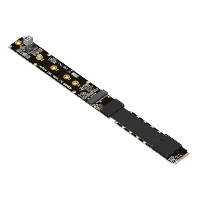 

A23F-M.2 Nvme Key M SSD Extension Cable Pcie 5.0 X4 Gen5 128G/Bps Extension Cable FFC High Speed Ultra-Soft Low Loss