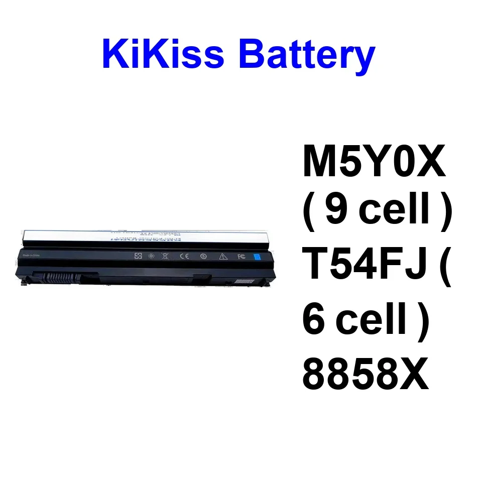 

T54FJ 6 Cell 8858X M5Y0X 9 For Dell Latitude E6420 E6430 E6520 E6530 E6540 E5420 E5430 E5520 E5530 Battery