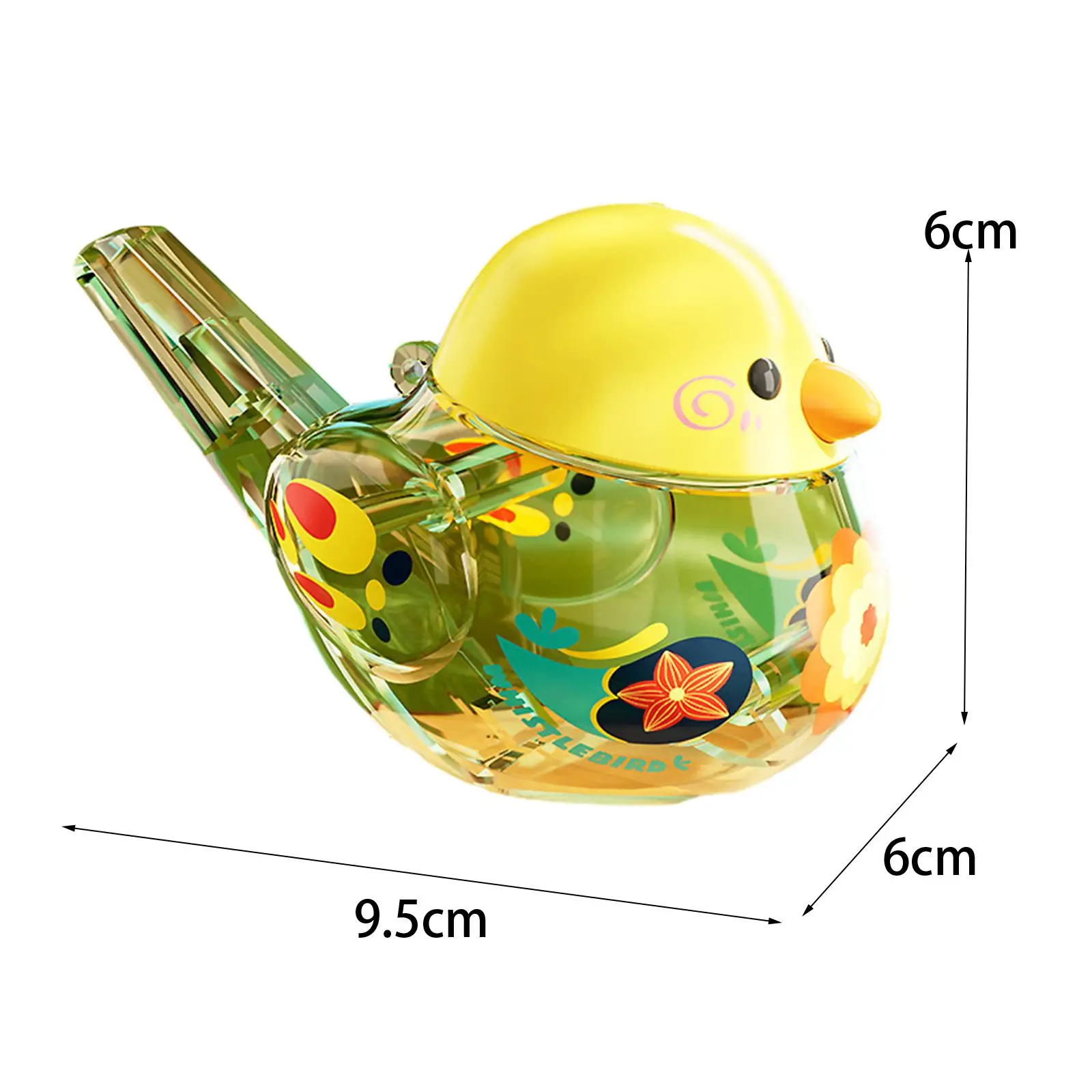 Children Water Whistle Adorable Prop Gift Bath Toy Party Favor Water Whistle Small Musical Instrument Toy for Teens