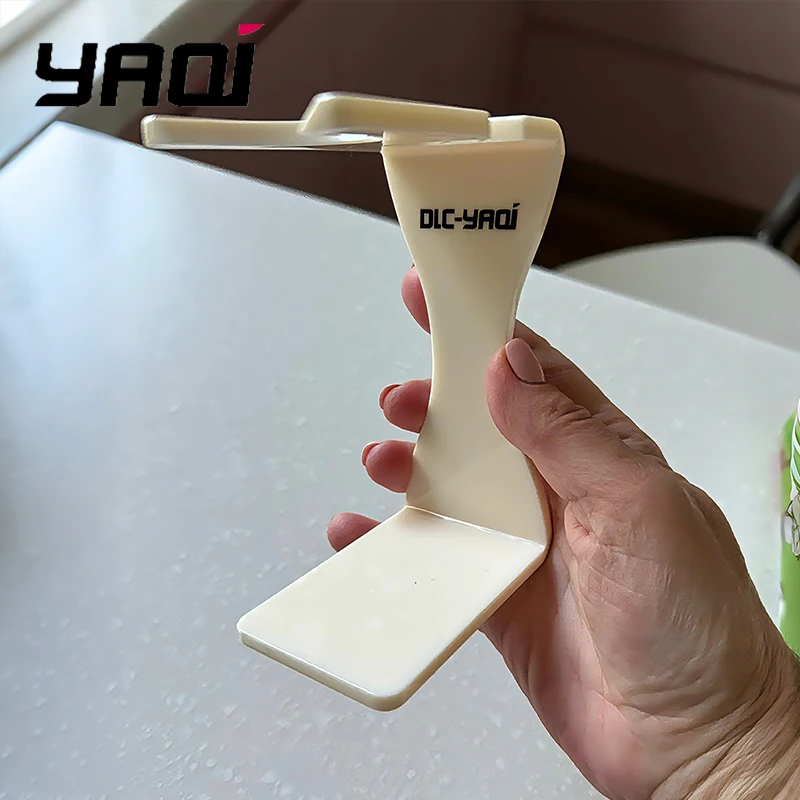 2026 YAQI Minimalist Shaving Brush And Razor Holder Set Creamy White Color Durable Bath Accessories for Men Grooming Kit