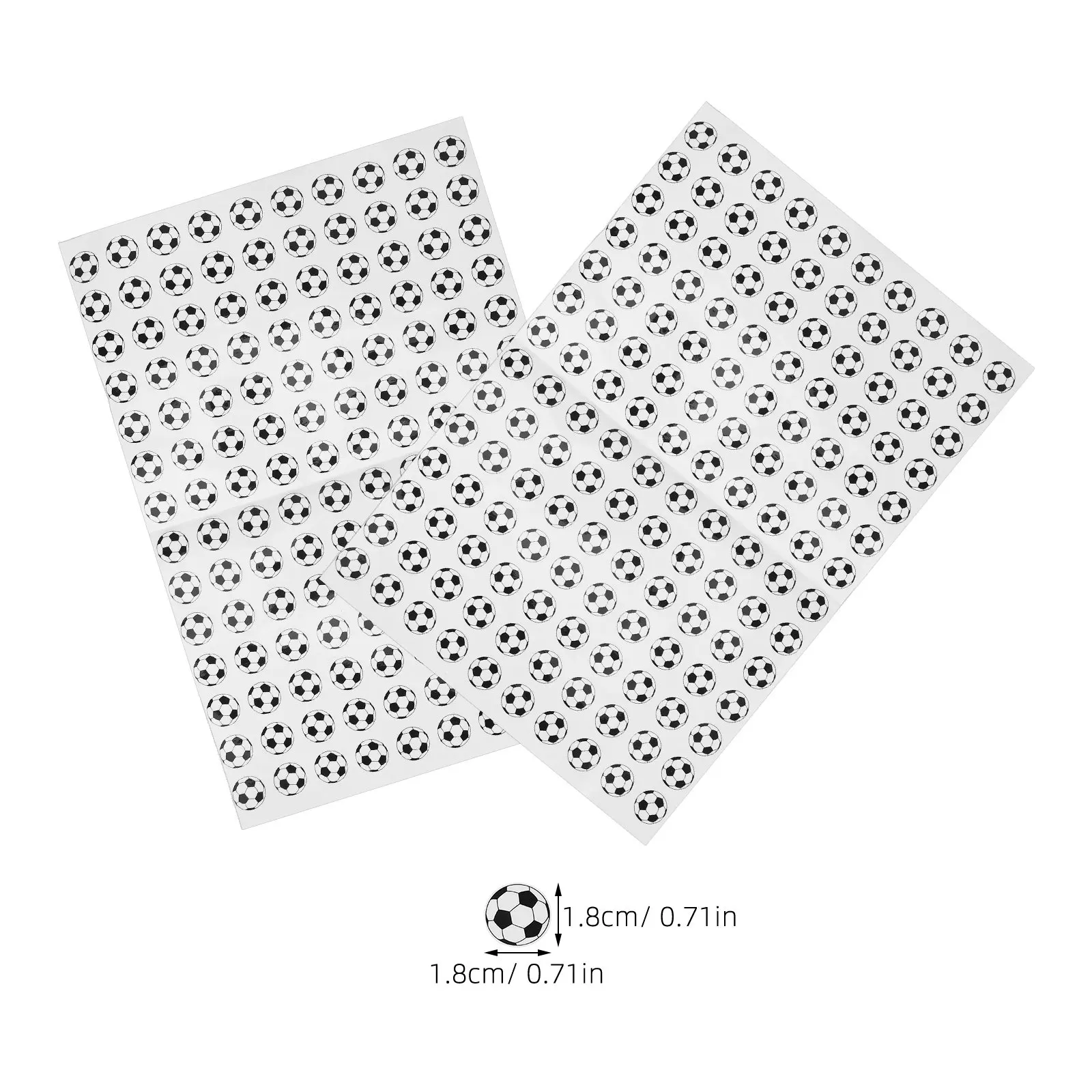 280Pcs Soccer Stickers Creative Football Decals Multipurpose Decorative Sticky DIY Gift Packing Labels Bulk Soccer Sticker