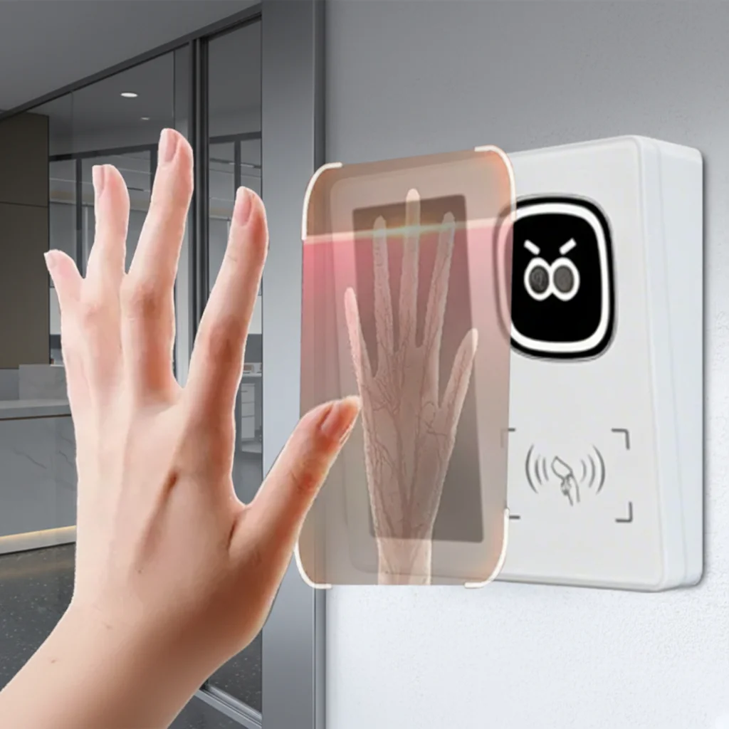 

5-inch Smart Home Office Attendance Touch Screen NFC Reader Palm Vein Recognition Access Control System Integrated Machine