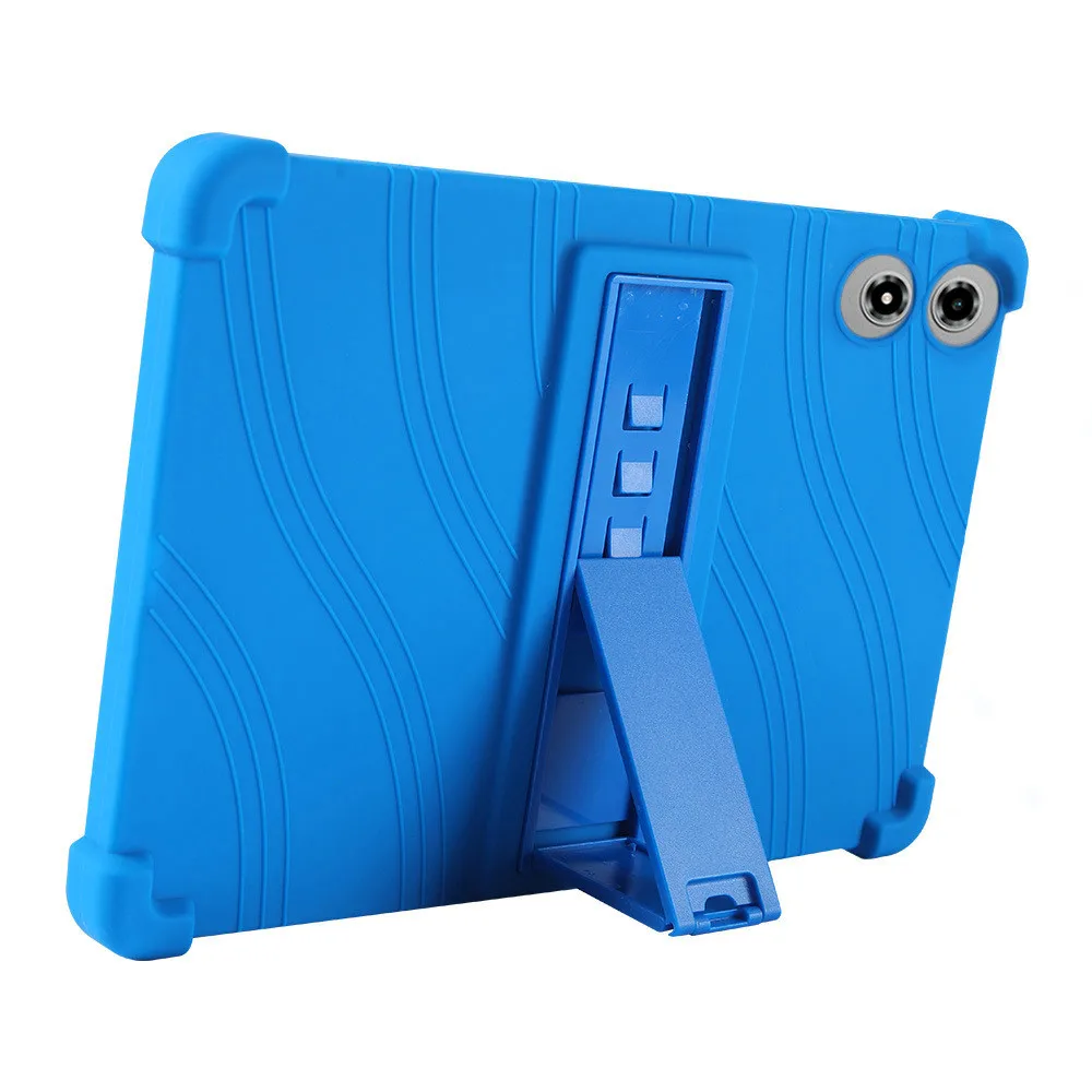 Shockproof Soft Silicone Tablet Case For Teclast T50 Plus 10.95 inch 2025 Adjustable Stand Protective Cover