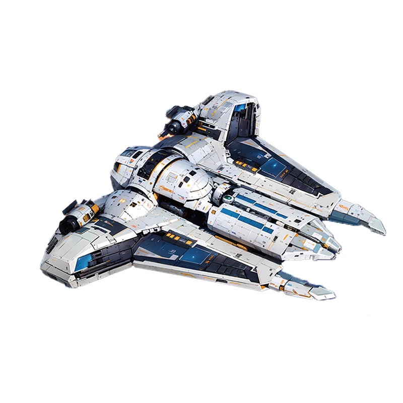 2940pcs Starfighter Building Blocks MOC Star Space Classic Galaxy Starfighters Ship Fighters Bricks Toys for Kids Adults Gifts image 3
