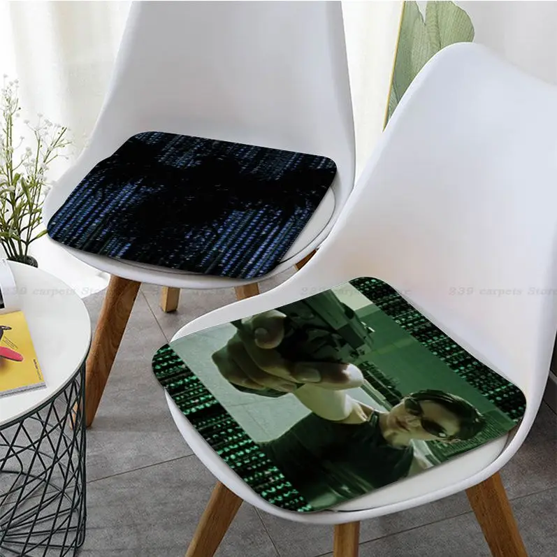 

The Matrix Nordic Printing Seat Pad Household Cushion Soft Plush Chair Mat Winter Office Bar Cushion Pads