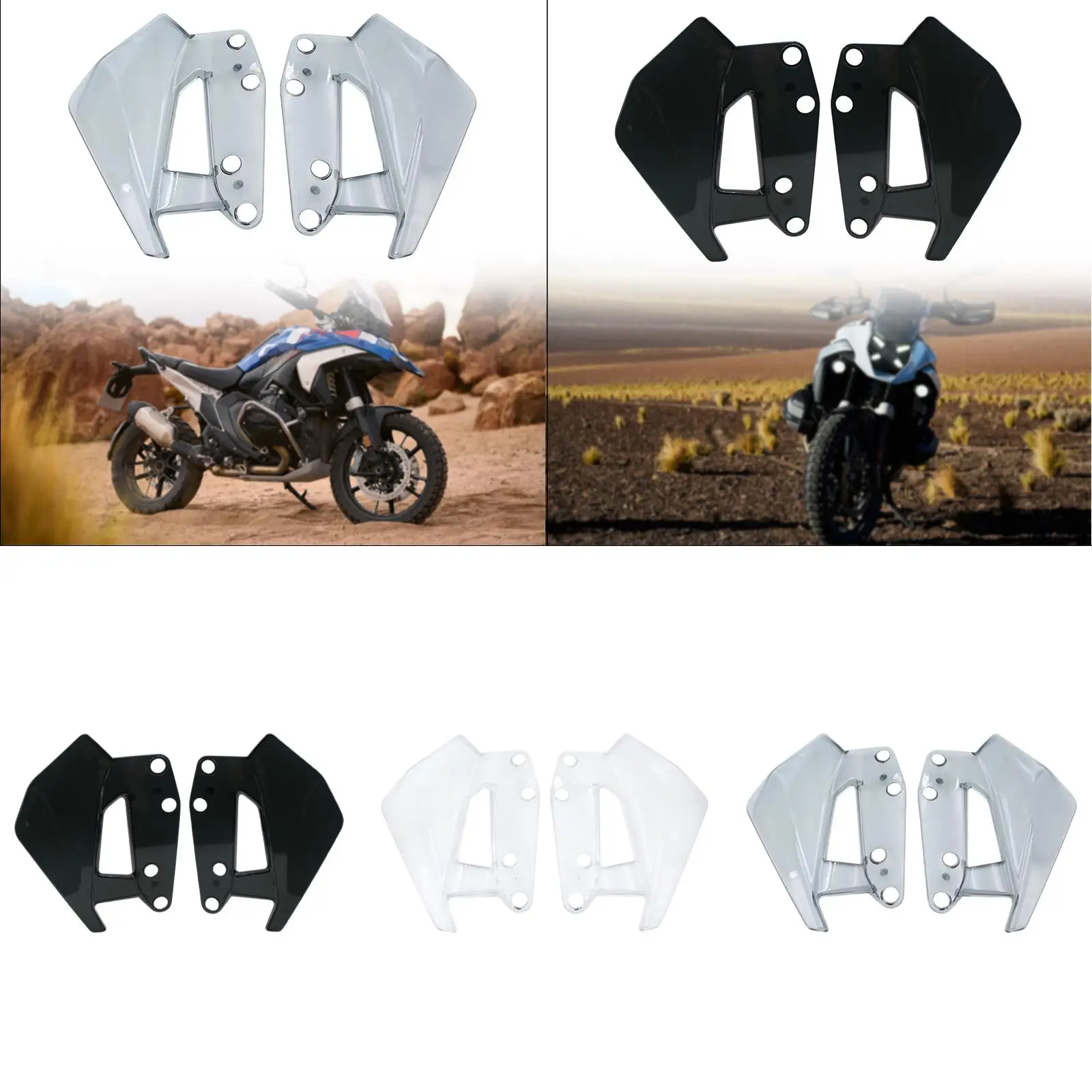

Ветровой дефлектор для мотоцикла, пластиковый спойлер-комплект для BMW R1300GS 20