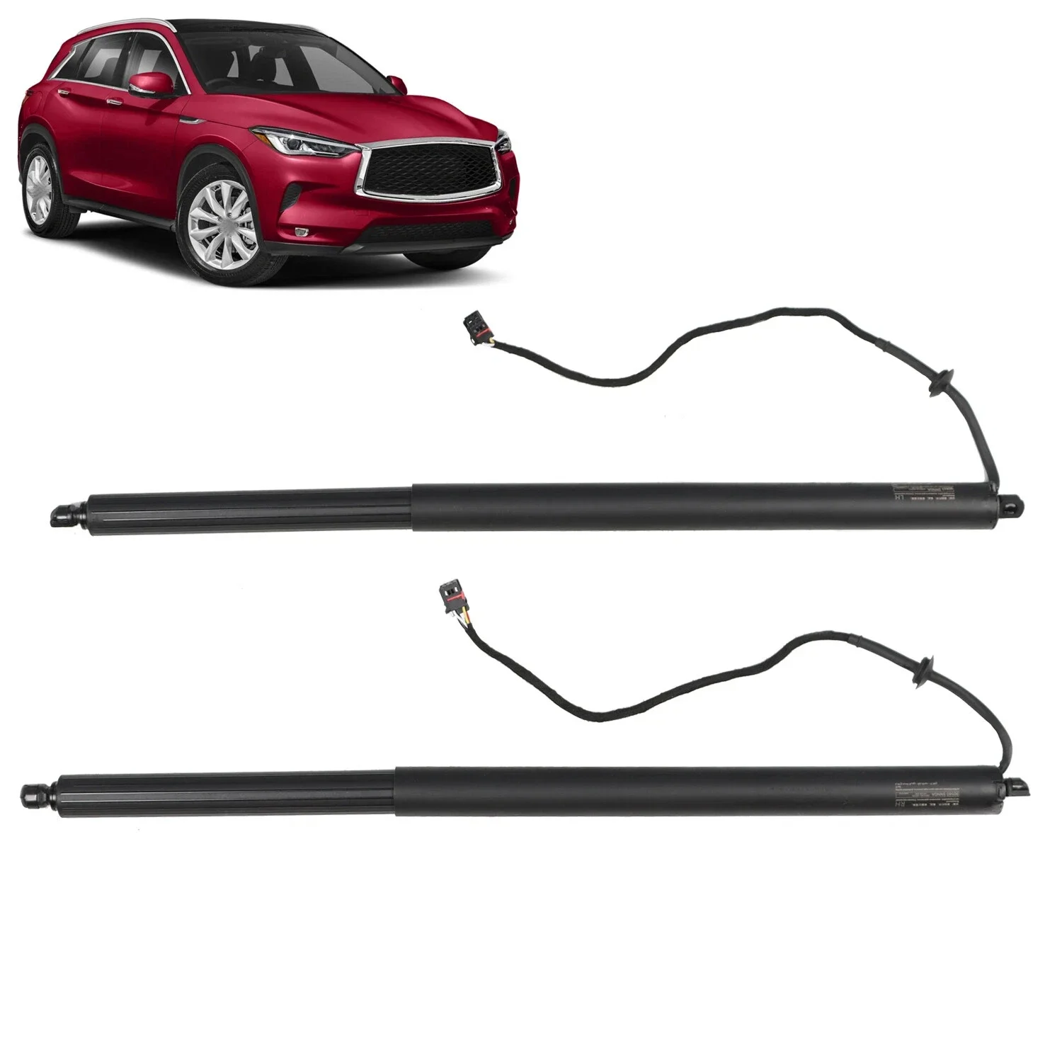 

90560-5NN0A 90560-5NA0A New Power Hatch Lift Support For 2019-2020 Infiniti QX50 2.0L Electric Tailgate Gas Struts plug and play