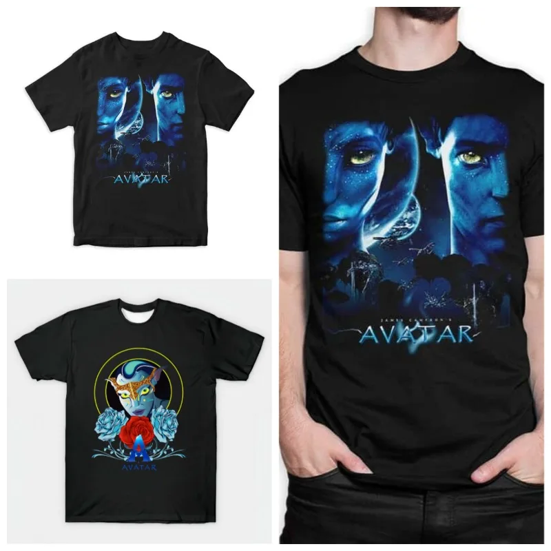 

Summer Cotton New Popular Avatar Adult and Child Parent-child Fun Avatar Peripheral Fashionable Casual Round Neck T-shirt