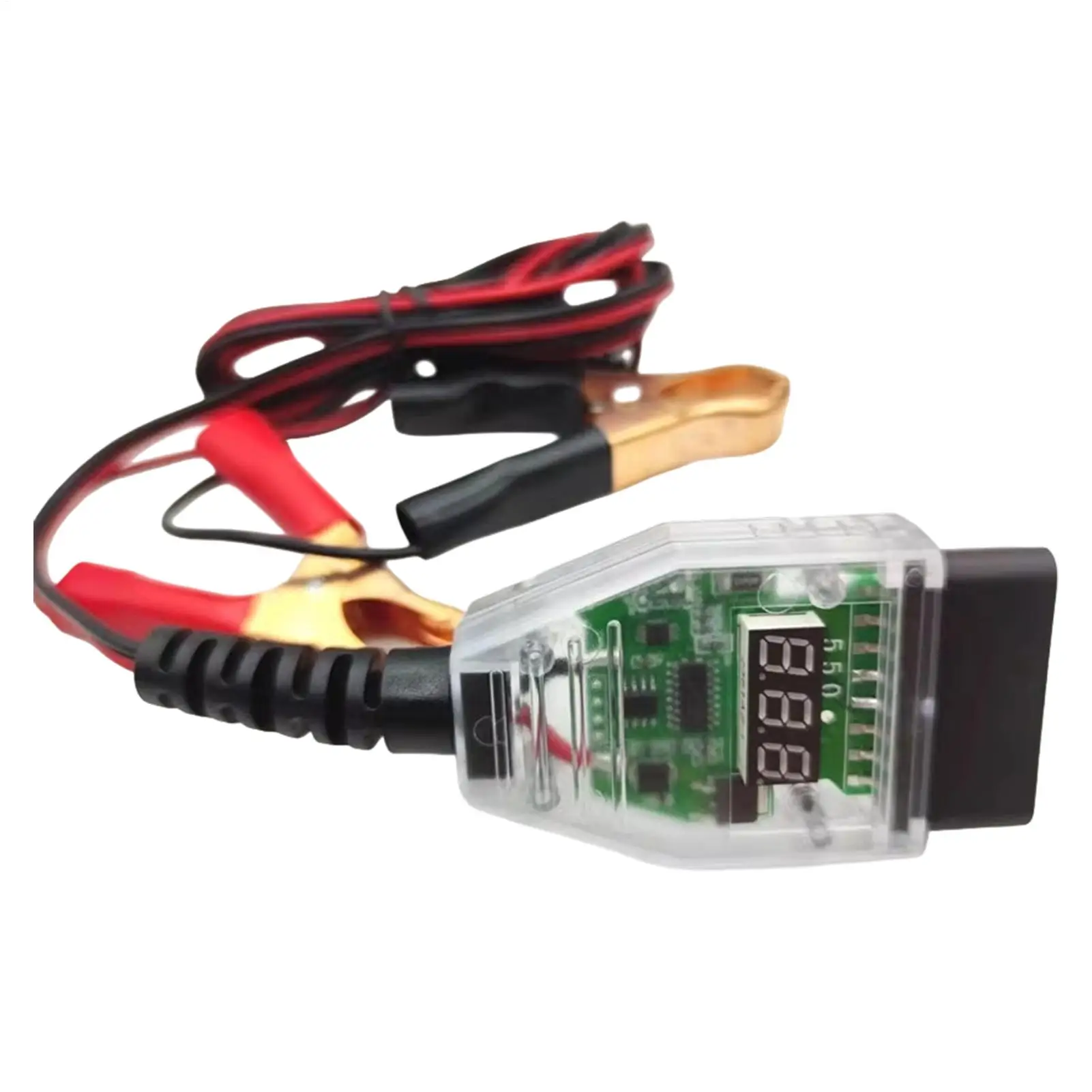 Car Memory Saver Vehicle Power Supply Cable With LED Display Memory Saver For Car Battery For Dashboard Data Loss Radio Lock