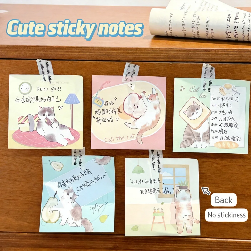 Милый-блокнот-с-котиками-50-листов-кавайный-мультяшный-блокнот-с-котами-квадратный-бумажный-блокнот-для-студентов-офиса-школы-канцелярские-принадлежности