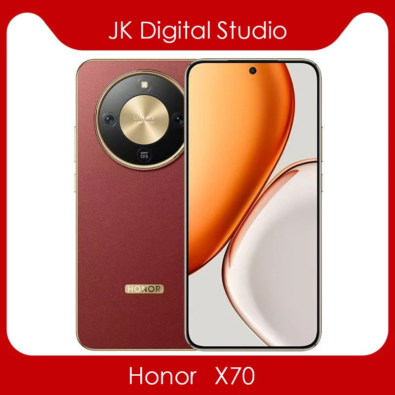 كاميرا جوجل بلاي الأصلية هونور X70 مقاس 6.79 بوصة AMOLED Snapdragon6 Gen4 بدقة 50 ميجابكسل 8300 مللي أمبير في الساعة 80 وات شاحن فائق MagicOS 9.0 OTA NFC