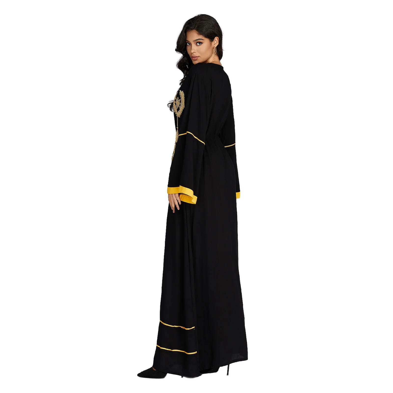 2024 Plus size Caftan Traditional Dress cotton beach home dashiki abaya Short Sleeve Cover up African Dresses For Women Moroccan