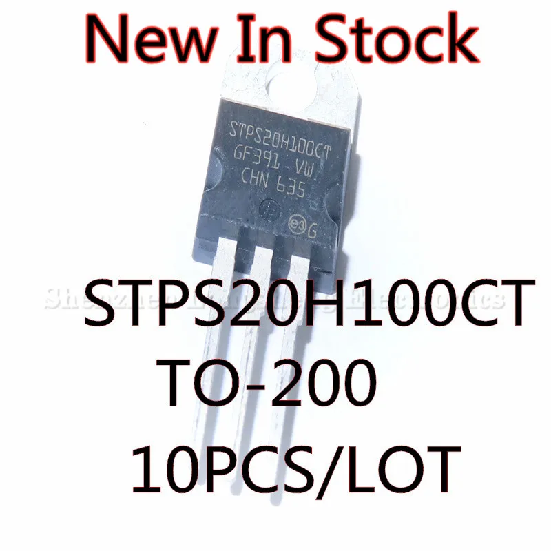 

10PCS/LOT NEW STPS20H100CT 20H100 TO-220 100V 20A new original In Stock